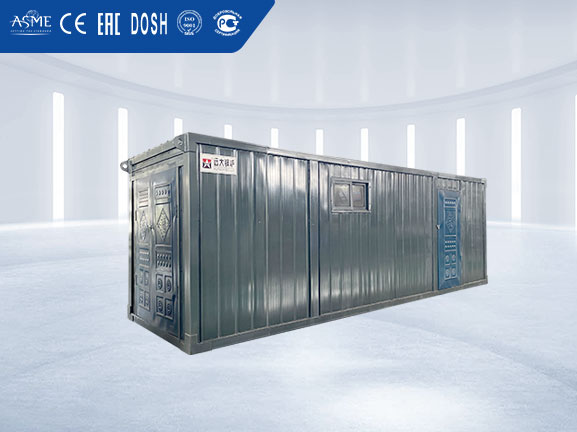 portable container steam boiler