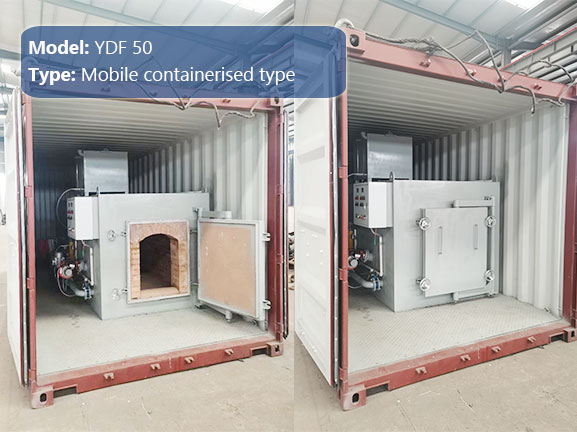 750kg medical waste incinerator