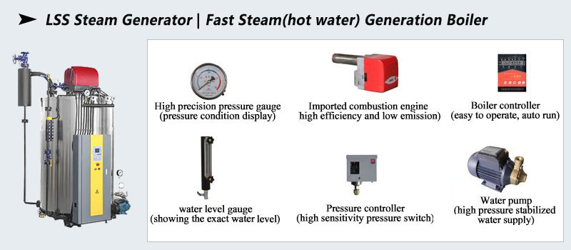gas steam genrator, diesel steam genertor, propane steam generator,hot water generator