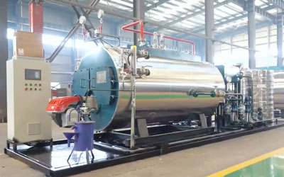 skid mounted steam boiler