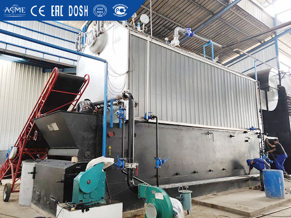15ton chain grate biomass boiler