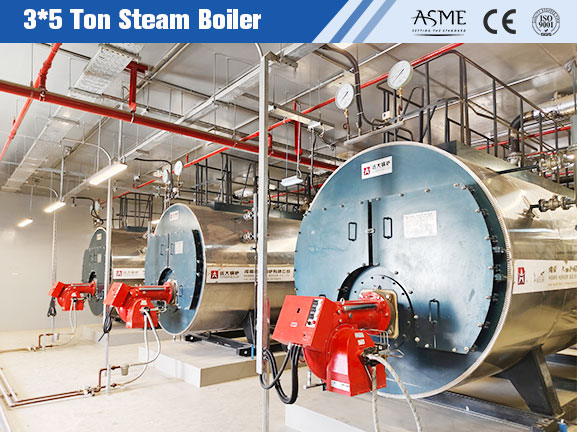 4 ton gas fired steam boiler