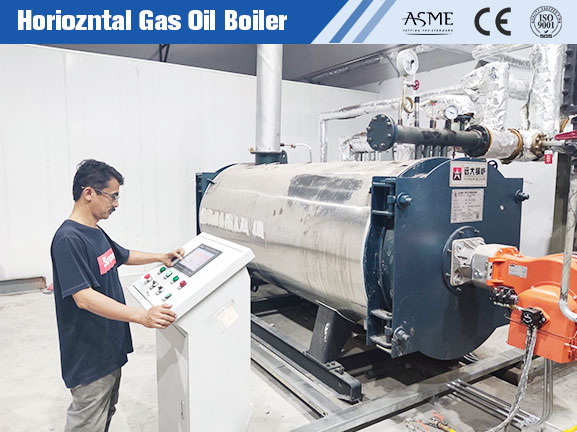 gas diesel oil fired hot oil unit