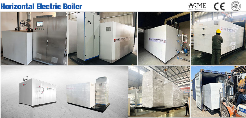 horizontal electric boiler, electric hot water boiler