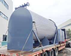Yuanda Boiler Ships YGL 2900kW Biomass Thermal Oil Heater to Indonesian Chemical