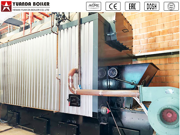 12-ton palm kernel shell boiler