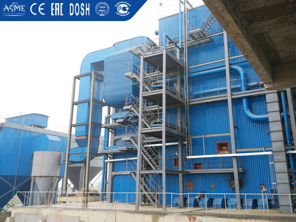 corner tube biomass boiler