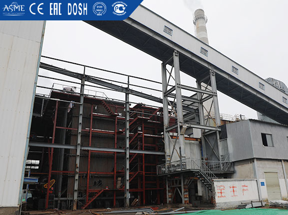 corner tube congeneration boiler