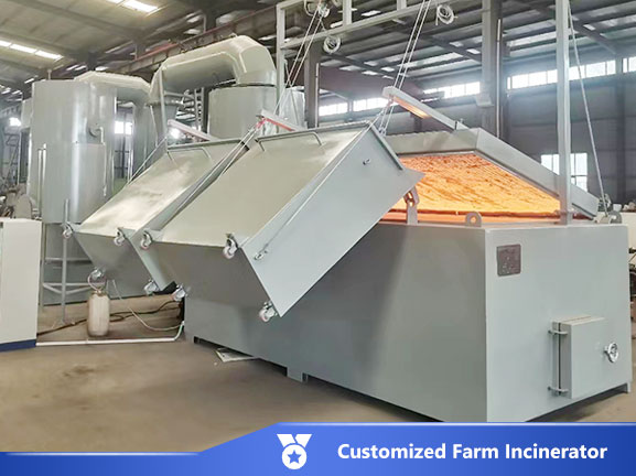 automatic pet cremation oven
