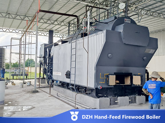 reciprocating grate wood boiler