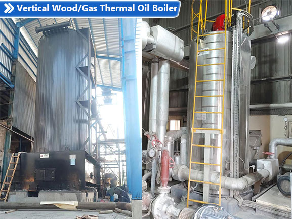 diesel gas fired thermal oil boiler