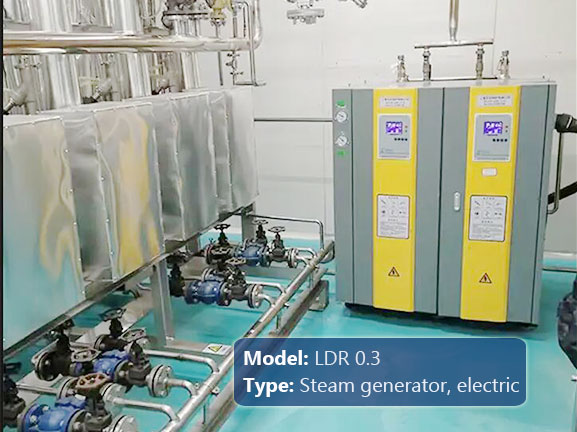 36kw 50kg electric steam generator