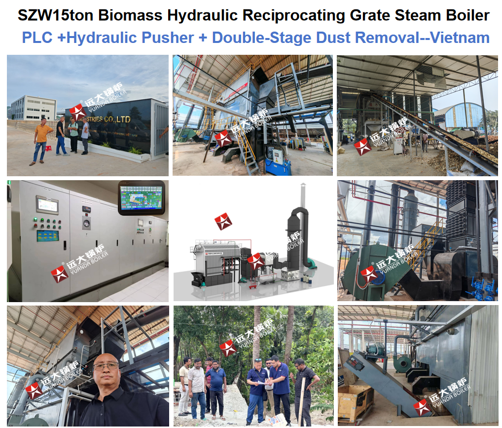 1000hp Biomass Wood Chips Steam Boiler -Henan Yuanda Boiler Corporation Ltd